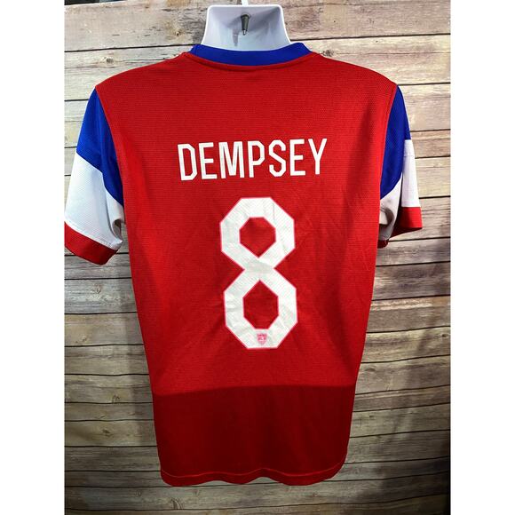 Dempsey #8 Medium NIKE FC / USMNT Rocket “BOMB POP” Team USA Country WORLD CUP - Picture 2 of 13